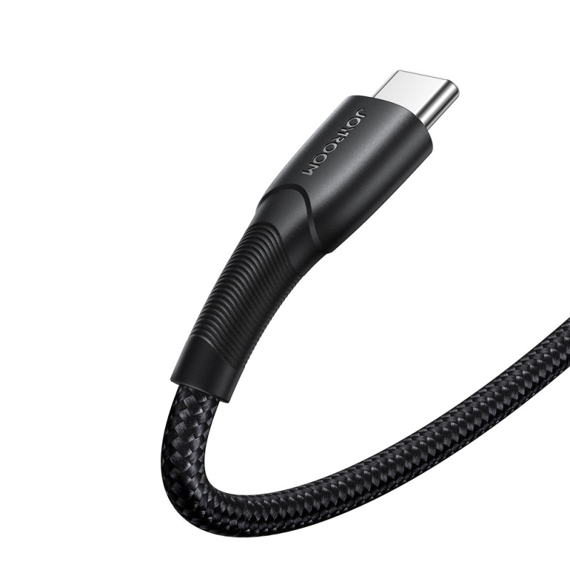 Joyroom Starry Series SA32-CC3 kabel USB-C - USB-C, 60 W, 480 Mb/s, 1 m, czarny