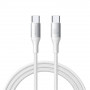 Joyroom Flash Series S-A28 kabel USB-C - USB-C, 60 W, 480 Mb/s, 1 m, biały