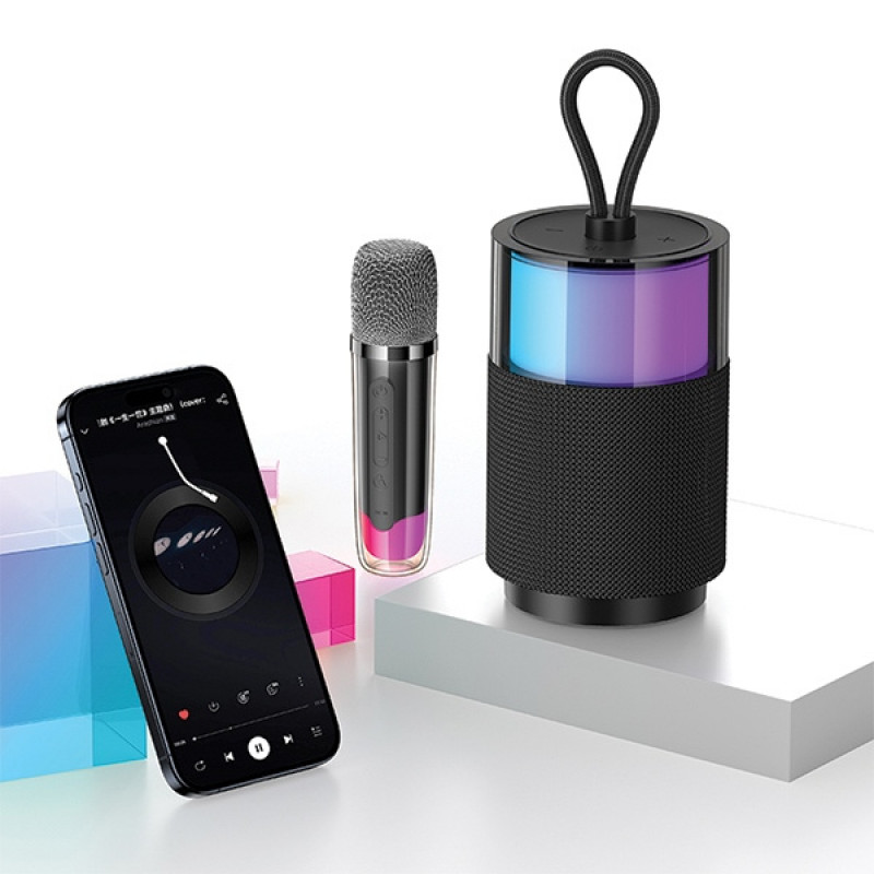 Głośnik bezprzewodowy USAMS YIN Series US-YX013 z mikrofonem, Bluetooth 5.3