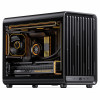 Jonsbo D33 STD obudowa komputerowa, mini obudowa, mATX, szkło hartowane, czarna (D33 STD BLACK)