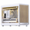 Jonsbo D33 Wood obudowa komputerowa, mini obudowa, mATX, szkło hartowane, biała, drewno (D33 WD/WHITE)