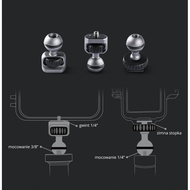 PGYTECH P-CG-009 Magic Arm do kamer / gimbali