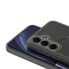Dux Ducis etui Rafi II do Samsung Galaxy S25 z podstawką i portfelem, czarne