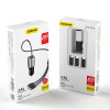Ładowarka samochodowa Dudao R5ProN z wbudowanym kablem 3w1 (Lightning / USB-C / micro USB), 3,4 A, 1 m, czarna