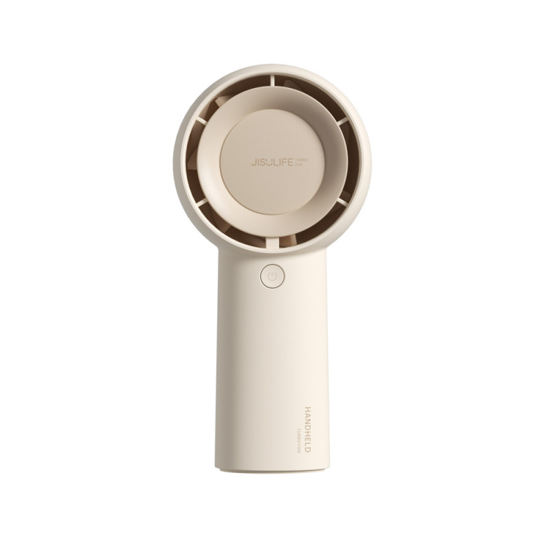 Wentylator ręczny Jisulife Life5 Plus (FA43), 4000 mAh, USB-C, beżowy
