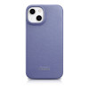 iCarer CE Premium Leather Folio Case skórzane etui do Apple iPhone 14 Plus / 15 Plus, MagSafe, jasnofioletowe (ICR413)