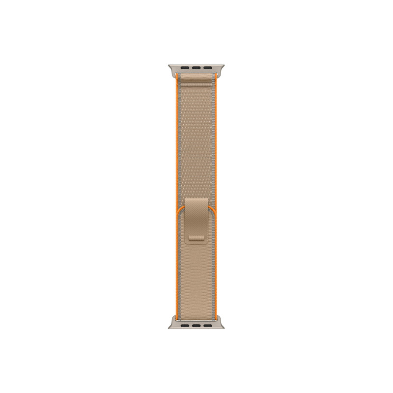 Apple Trail Loop pasek do smartwatcha 49 mm, piaskowy, M/L, wykończenie z tytanu naturalnego, MK8N4ZM/A