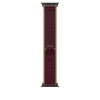 Apple Trail Loop pasek do smartwatcha 49 mm, burgundowy, M/L, wykończenie z czarnego tytanu, MKA94ZM/A