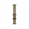Apple Ocean Band pasek do smartwatcha 49 mm, półprzezroczysta zieleń trawy morskiej, wykończenie z czarnego tytanu, MKAV4ZM/A