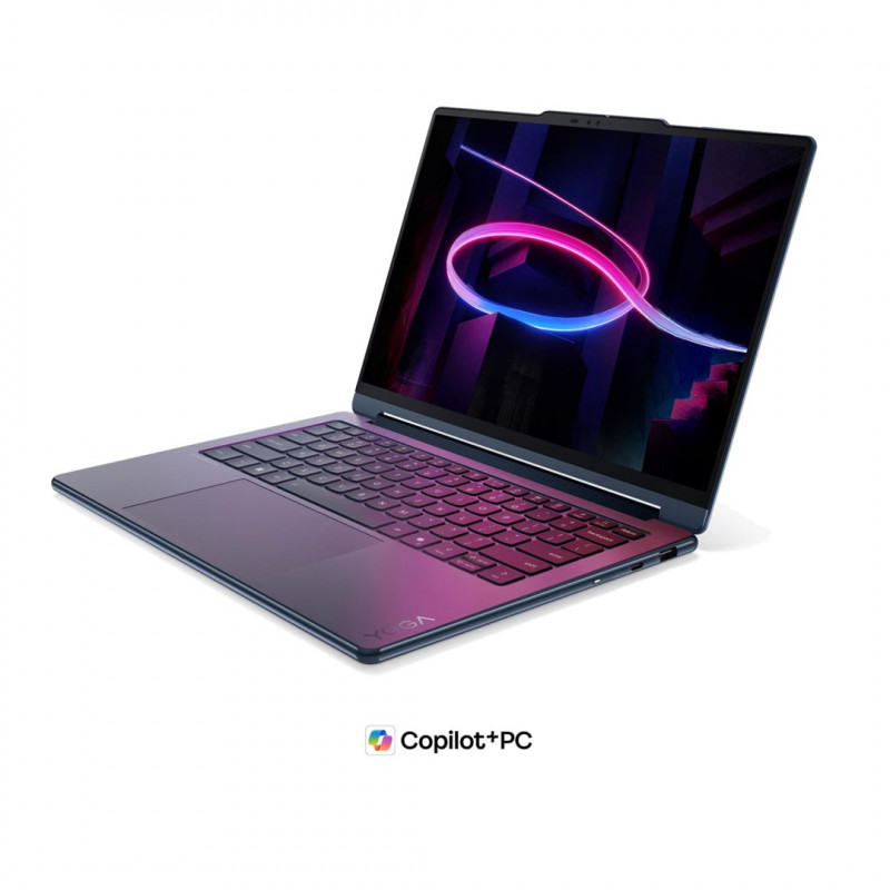 Lenovo Yoga 9i 2-in-1 Aura Edition 14IPH11 83SE001XPB laptop, 14" 2,8K OLED ekran dotykowy, Intel Core Ultra 7 355, 32 GB RAM, SSD 512 GB, niebieski