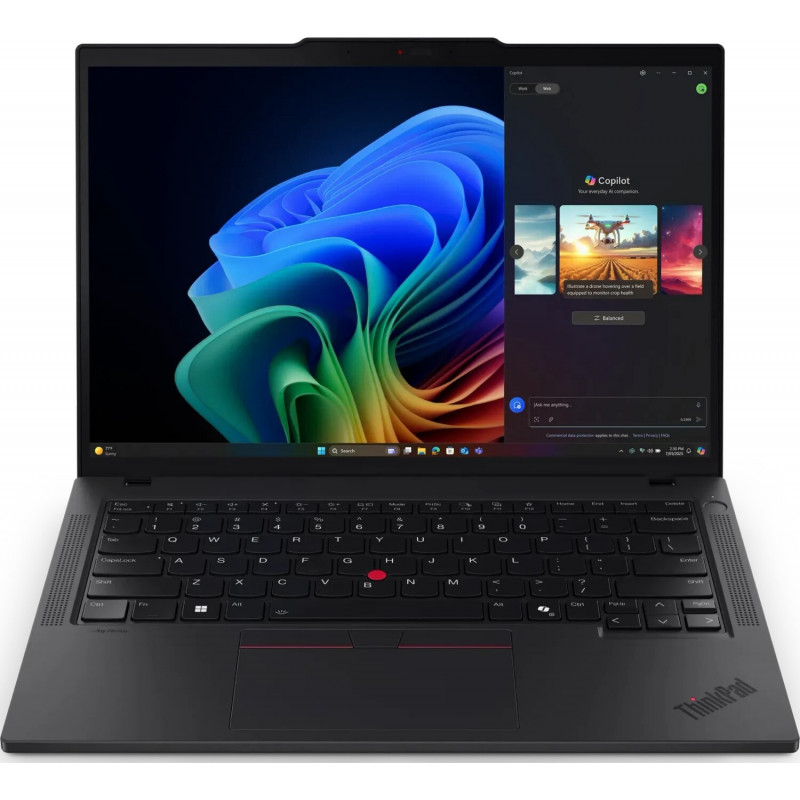 Lenovo ThinkPad T14 Gen 6 21QG00DAGE laptop, 14" WUXGA, Intel Core Ultra 5 228V, 32 GB RAM, SSD 512 GB, Windows 11 Pro, czarny