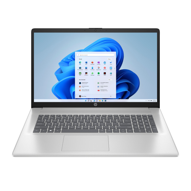 HP 17-cp3575ng laptop, AMD Ryzen 7 7730U, 16 GB RAM, 1 TB SSD, klawiatura niemiecka (QWERTZ)