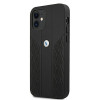 BMW BMHCP12SRSPPK Curve Perforate skórzane etui typu hardcase do Apple iPhone 12 mini, czarne