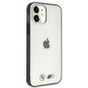BMW BMHCP12SMBTOK Sandblast sztywne etui do Apple iPhone 12 mini, przezroczyste