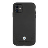 BMW BMHCN61RSWPK Leather Perforate sztywne etui do Apple iPhone 11, czarne