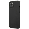 Mercedes-AMG AMHCP13MDOLBK Leather Hot Stamped sztywne etui do Apple iPhone 13, czarne
