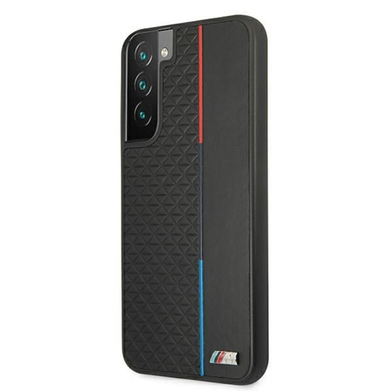 BMW BMHCS22MTRTBK etui hardcase do Samsung Galaxy S22+, M Collection Triangles, czarne