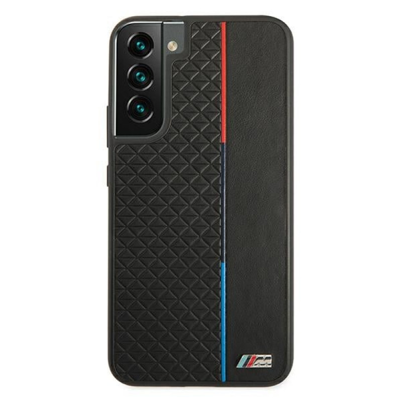 BMW BMHCS22MTRTBK etui hardcase do Samsung Galaxy S22+, M Collection Triangles, czarne