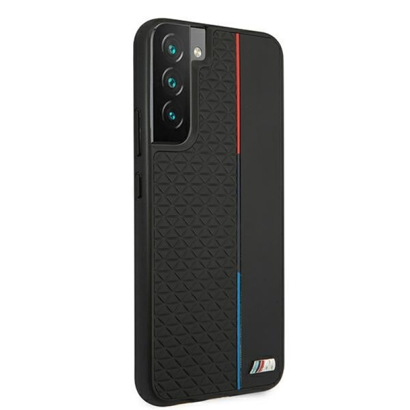 BMW BMHCS22MTRTBK etui hardcase do Samsung Galaxy S22+, M Collection Triangles, czarne