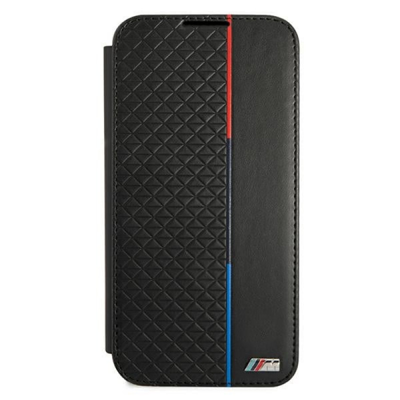 BMW BMBKS22MTRTBK etui typu book do Samsung Galaxy S22+, M Collection Triangles, czarne