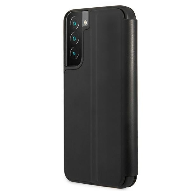 BMW BMBKS22MTRTBK etui typu book do Samsung Galaxy S22+, M Collection Triangles, czarne