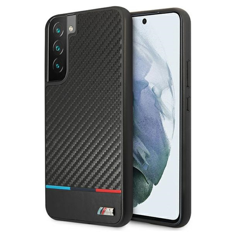 BMW BMHCS22MPUCARTCBK etui hardcase do Samsung Galaxy S22+, M Collection Triangles, czarne