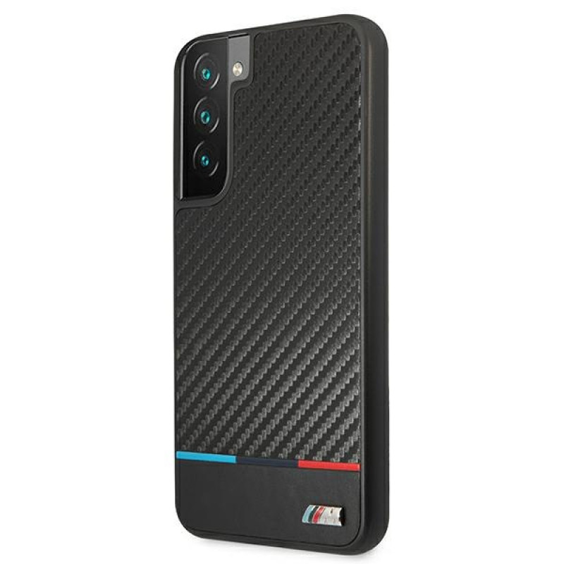 BMW BMHCS22MPUCARTCBK etui hardcase do Samsung Galaxy S22+, M Collection Triangles, czarne