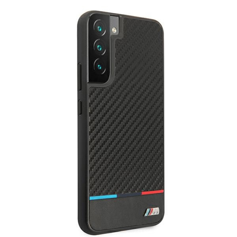 BMW BMHCS22MPUCARTCBK etui hardcase do Samsung Galaxy S22+, M Collection Triangles, czarne