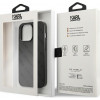Karl Lagerfeld KLHCP13LPTLK etui hardcase do Apple iPhone 13 Pro, Perforated Allover, czarne