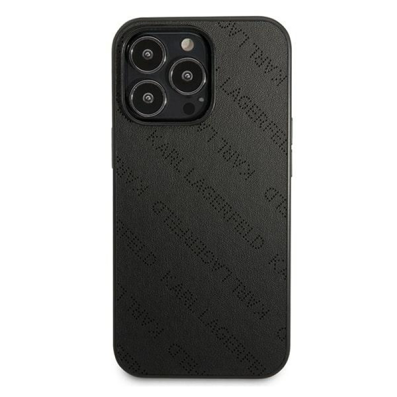 Karl Lagerfeld KLHCP13LPTLK etui hardcase do Apple iPhone 13 Pro, Perforated Allover, czarne