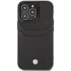 BMW BMHCP14L22RSEPK etui do iPhone 14 Pro, czarne, Leather Card Slot