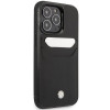 BMW BMHCP14L22RSEPK etui do iPhone 14 Pro, czarne, Leather Card Slot
