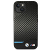 BMW BMHCP14M22NBCK etui do iPhone 14 Plus, czarne, Leather Carbon