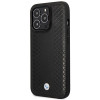 BMW BMHMP14L22RFGK Leather Diamond Pattern MagSafe etui do Apple iPhone 14 Pro 6,1″, czarne