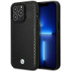 BMW BMHMP14X22RFGK Leather Diamond Pattern MagSafe etui do Apple iPhone 14 Pro Max 6,7″, czarne