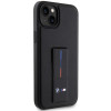 BMW BMHCP14M22GSLK Grip Stand Hot Stamp sztywne etui do Apple iPhone 14 Plus / 15 Plus, czarne