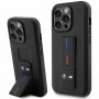 BMW BMHCP14L22GSLK Grip Stand Hot Stamp sztywne etui do Apple iPhone 14 Pro, czarne