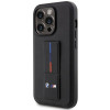 BMW BMHCP14L22GSLK Grip Stand Hot Stamp sztywne etui do Apple iPhone 14 Pro, czarne