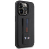 BMW BMHCP14X22GSLK Grip Stand Hot Stamp sztywne etui do Apple iPhone 14 Pro Max, czarne