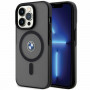 BMW BMHMP14LDSLK Signature MagSafe sztywne etui do Apple iPhone 14 Pro, czarne