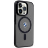 BMW BMHMP14LDSLK Signature MagSafe sztywne etui do Apple iPhone 14 Pro, czarne