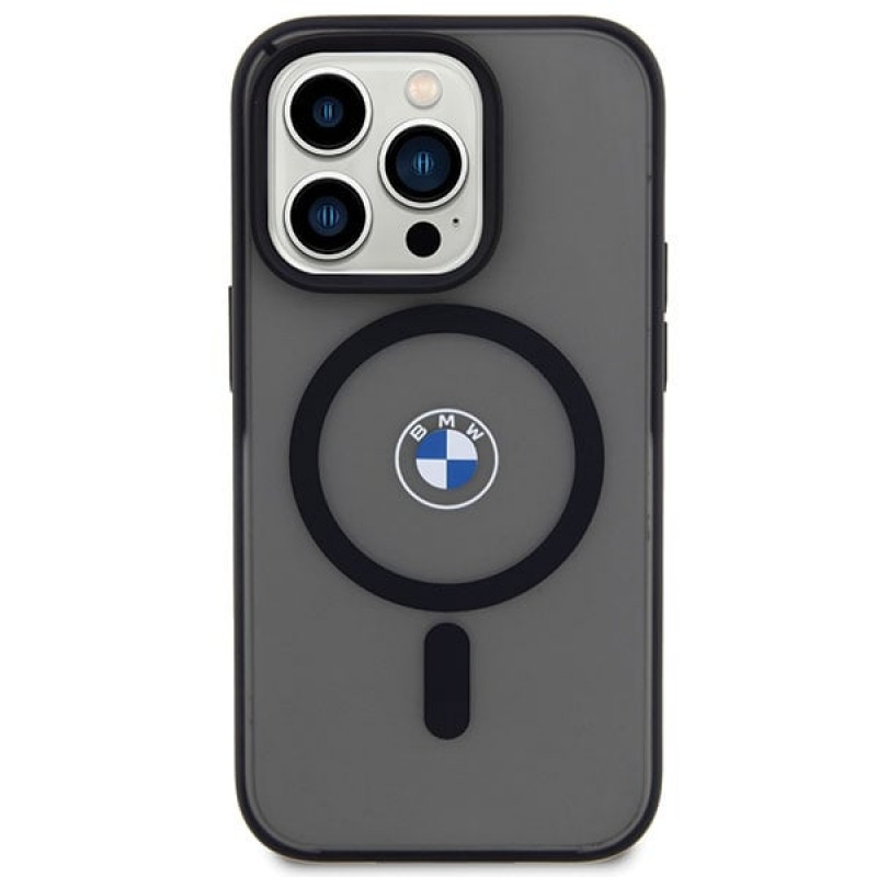 BMW BMHMP14XDSLK Signature MagSafe sztywne etui do Apple iPhone 14 Pro Max, czarne