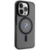 BMW BMHMP14XDSLK Signature MagSafe sztywne etui do Apple iPhone 14 Pro Max, czarne