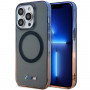BMW BMHMP14LHTGE Gradient Bumper MagSafe sztywne etui do Apple iPhone 14 Pro, szare