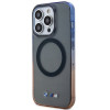 BMW BMHMP14LHTGE Gradient Bumper MagSafe sztywne etui do Apple iPhone 14 Pro, szare