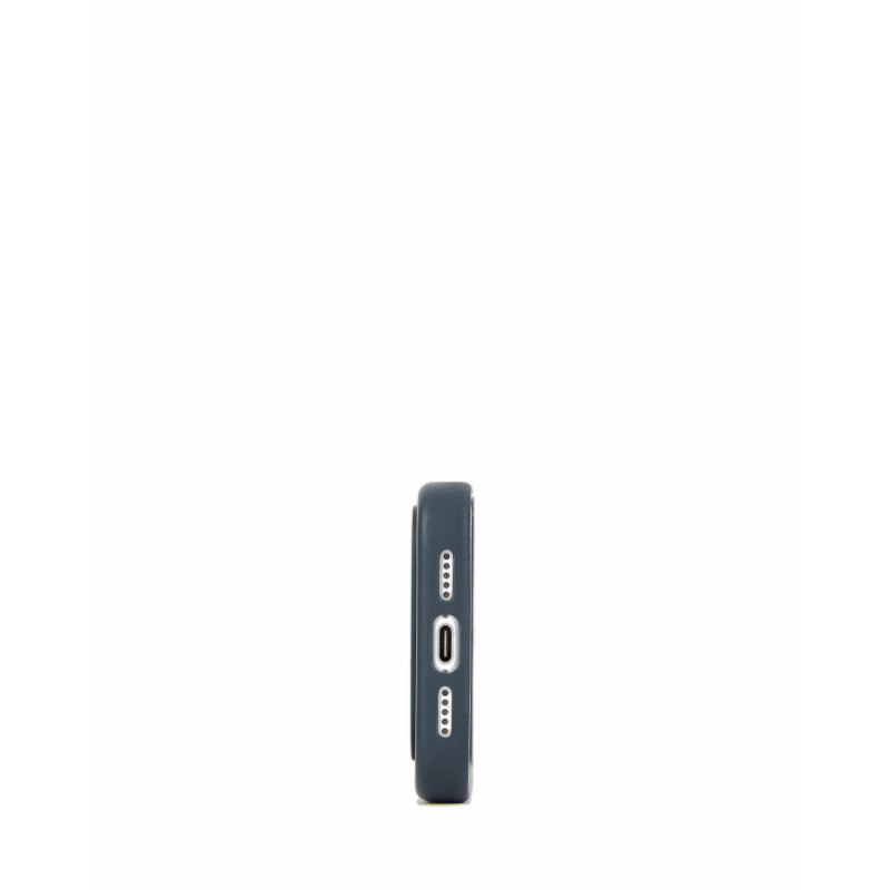 Mujjo Troubadour skórzane etui do Apple iPhone 18 Pro / 17 Pro, MagSafe, bazaltowe