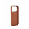 Mujjo Troubadour skórzane etui do Apple iPhone 18 Pro / 17 Pro, MagSafe, jasnobrązowe