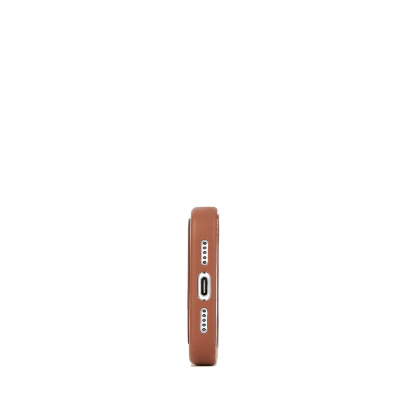 Mujjo Troubadour skórzane etui do Apple iPhone 18 Pro / 17 Pro, MagSafe, jasnobrązowe