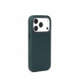 Mujjo Troubadour skórzane etui do Apple iPhone 18 Pro / 17 Pro, MagSafe, obsydianowozielone