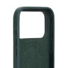 Mujjo Troubadour skórzane etui do Apple iPhone 18 Pro / 17 Pro, MagSafe, obsydianowozielone
